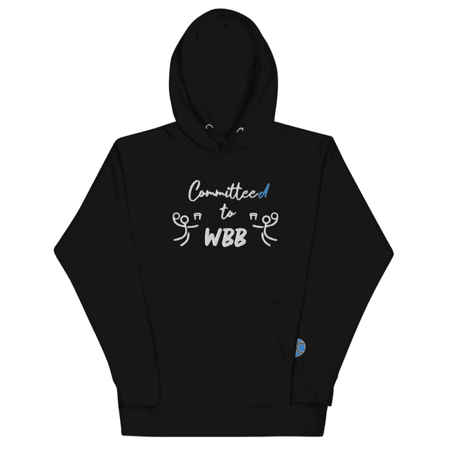 Black / S Committee-d to WBB Premium Hoodie